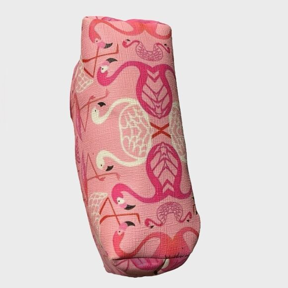 Pink Flamingo Cosmetic Makeup Bag Tote - Picture 6 of 7